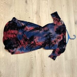 Tie-Dye Bodycon Dress